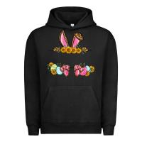 Pigment Black Western Easter bunny name frame Urban Hoodie - OliviaCreatesArt