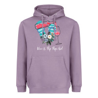 Lavender Wine Flip Flops Girl Heavyweight Hoodie - Bettercallsaul