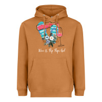 Meerkat Wine Flip Flops Girl Heavyweight Hoodie - Bettercallsaul