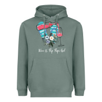 Sage Wine Flip Flops Girl Heavyweight Hoodie - Bettercallsaul