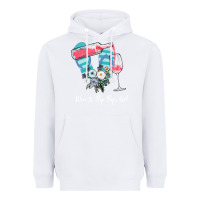 White Wine Flip Flops Girl Heavyweight Hoodie - Bettercallsaul
