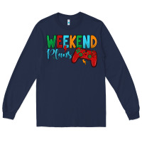 Navy weekend plans Long Sleeve Tee - JahusDesignShop
