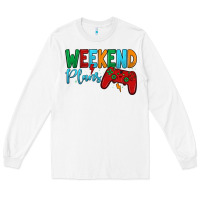 White weekend plans Long Sleeve Tee - JahusDesignShop