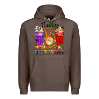 Coffee hallothanksmas teacher Premium Hoodie - texasbilliewilder