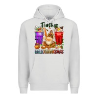 Dove Grey hallothanksmas teacher Premium Hoodie - texasbilliewilder