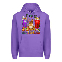 Purple hallothanksmas teacher Premium Hoodie - texasbilliewilder
