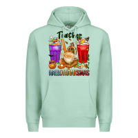 Seafoam hallothanksmas teacher Premium Hoodie - texasbilliewilder