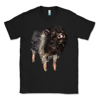 Black Baby Hampshire Pig Classic Tee - LillyAllenDesigns