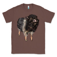 Chestnut Baby Hampshire Pig Classic Tee - LillyAllenDesigns
