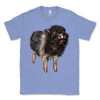 Colony Blue Baby Hampshire Pig Classic Tee - LillyAllenDesigns