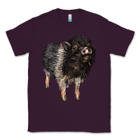 Plum Baby Hampshire Pig Classic Tee - LillyAllenDesigns