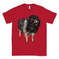 Red Baby Hampshire Pig Classic Tee - LillyAllenDesigns