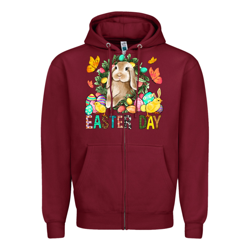 Easter Day Zipper Hoodie by BundleAndBundleShop | Teevron