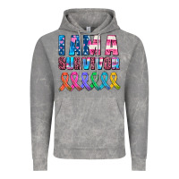 Cloud Rock i am a survivor with all cancer ribbons Vintage Hoodie - AdoDesignShop