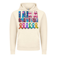 Vintage Artic i am a survivor with all cancer ribbons Vintage Hoodie - AdoDesignShop