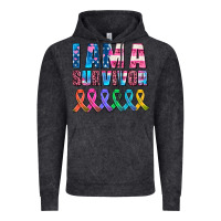 Vintage Black i am a survivor with all cancer ribbons Vintage Hoodie - AdoDesignShop
