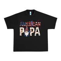 Black american papa with gnome Urban Heavy Tee - NancyCooperArtShop