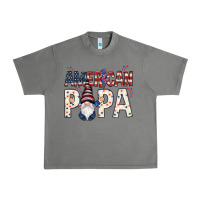 Tornado american papa with gnome Urban Heavy Tee - NancyCooperArtShop