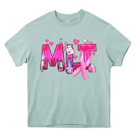 Arona Medical Laboratory Technician Breast Cancer Heavy Core Tee - texasbilliewilder