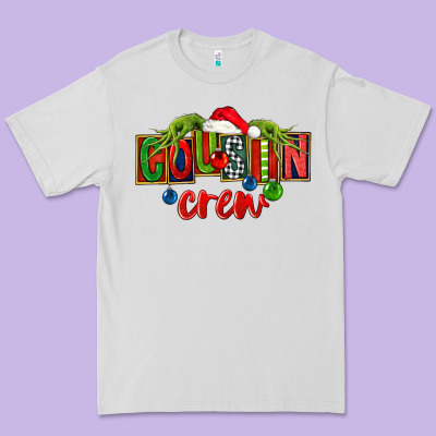 Cousin Crew Christmas Premium Tee Designed By Fadigitalartstudio