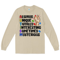 Mushroom always unique autism Long Sleeve Tee - MaliasSmallBusiness