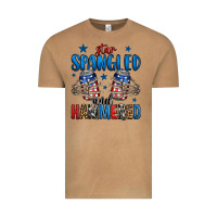 Vintage Camel star spangled and hammered skeleton hand Vintage Tee - Jasminsmagicworld