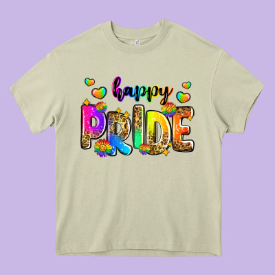 Happy Pride Heavy Core Tee Designed By Zillion Design Studio