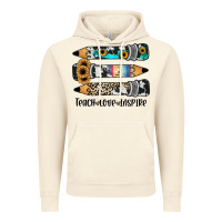 Vintage Artic western pencils teach love inspire Vintage Hoodie - JahusDesignShop