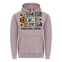 Vintage Zinc western pencils teach love inspire Vintage Hoodie - JahusDesignShop