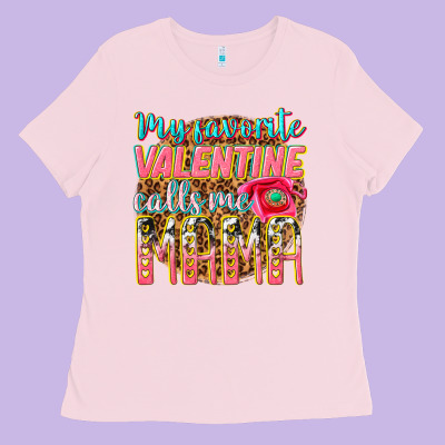 My Favorite Calls Me Mama Ladies Tee Designed By Texasbilliewilder