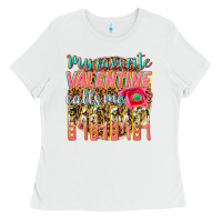 White my favorite calls me mama Ladies Tee - texasbilliewilder