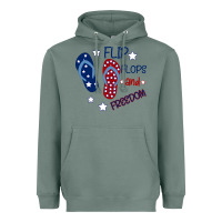 Sage Flip Flops and Freedom Heavyweight Hoodie - Bettercallsaul