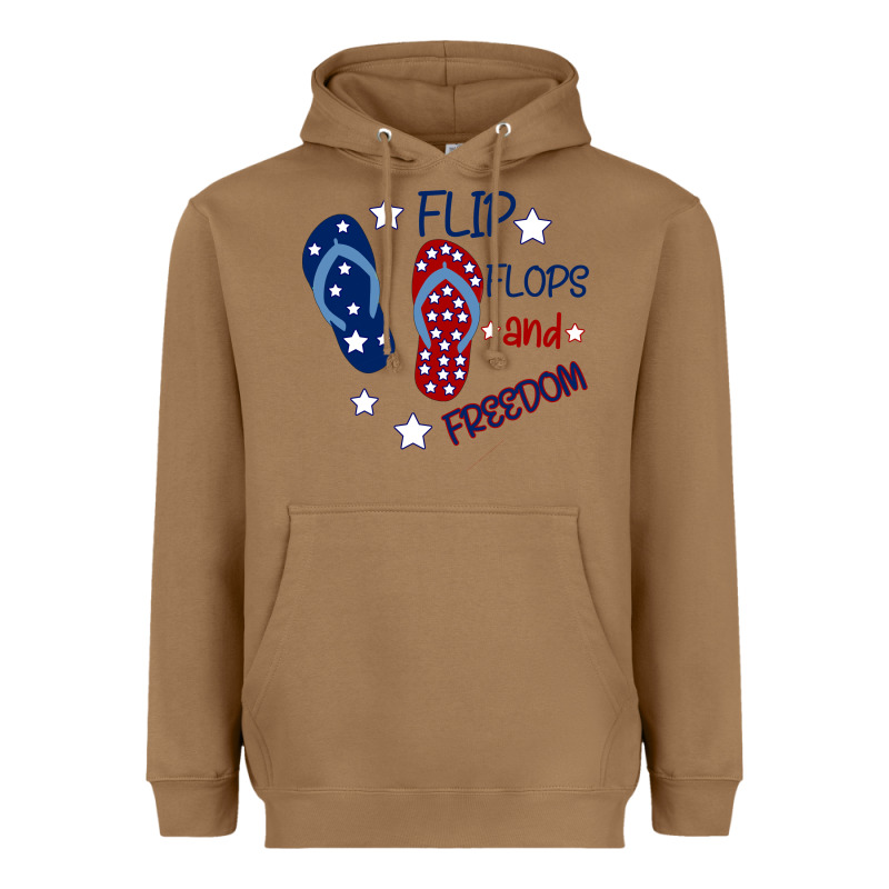 Flip Flops And Freedom Heavyweight Hoodie by Bettercallsaul | Teevron