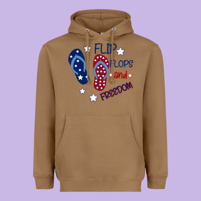 Flip Flops And Freedom Heavyweight Hoodie Designed By Bettercallsaul