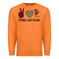 Carrot Peace Love Rodeo Premium Sweatshirt - Bettercallsaul