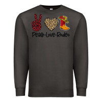 Smoke Peace Love Rodeo Premium Sweatshirt - Bettercallsaul