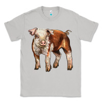 Moon Dust Baby Hereford Pig Classic Tee - LillyAllenDesigns