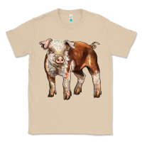 Mushroom Baby Hereford Pig Classic Tee - LillyAllenDesigns
