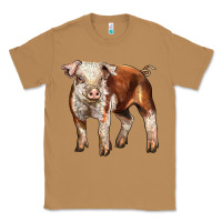 Toasted Coconut Baby Hereford Pig Classic Tee - LillyAllenDesigns