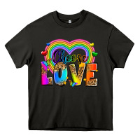 Asphalt Choose love Heavy Core Tee - Zillion Design Studio