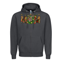 Smoke Western Mom With Reindeer Zipper Hoodie - BundleAndBundleShop
