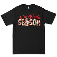 Black tis the season with christmas cake Premium Tee - AdoDesignShop