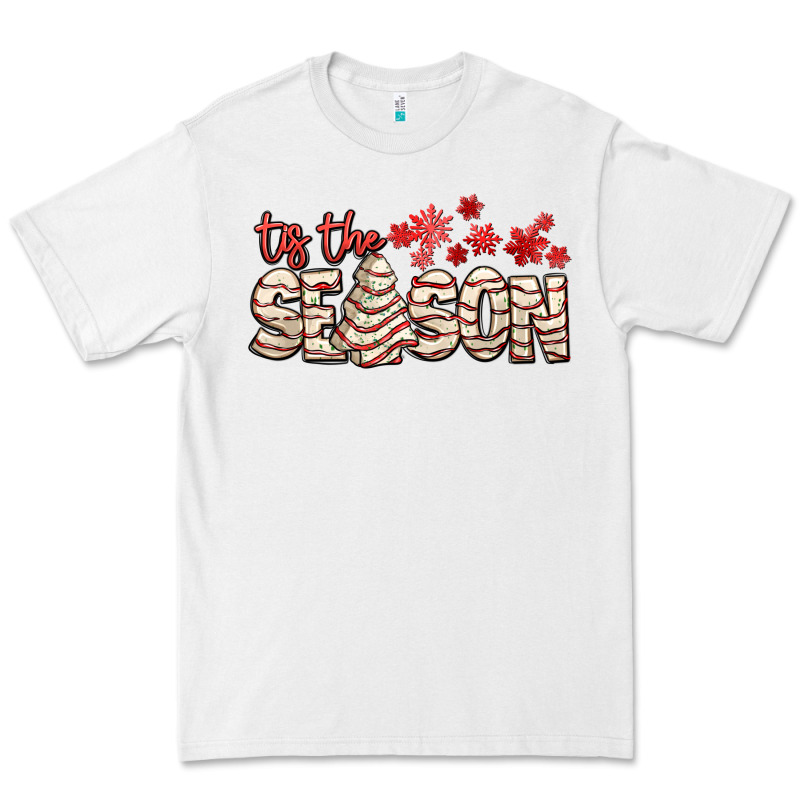 Tis The Season With Christmas Cake Premium Tee by AdoDesignShop | Teevron