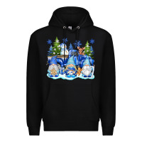 Black snow gnome truck Premium Hoodie - texasbilliewilder