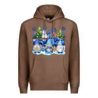 Chestnut snow gnome truck Premium Hoodie - texasbilliewilder