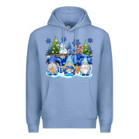 Colony Blue snow gnome truck Premium Hoodie - texasbilliewilder