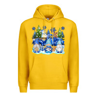 Lemon snow gnome truck Premium Hoodie - texasbilliewilder