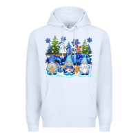 White snow gnome truck Premium Hoodie - texasbilliewilder