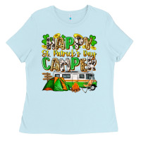 Happy St. Patrick's Day Camper Ladies Tee | Teevron