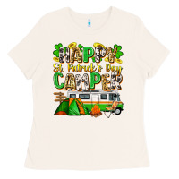 Bone happy st. patrick's day camper Ladies Tee - Zillion Design Studio